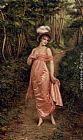 Frederic Soulacroix Canvas Paintings - Elegance Of The Epoque